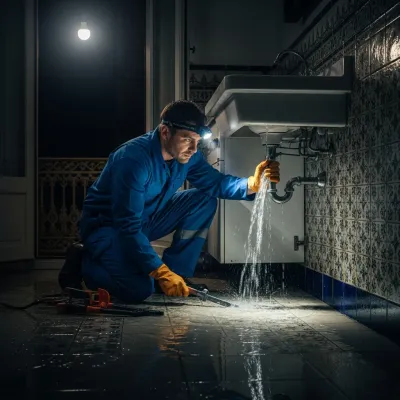 Fontanero Urgente Barcelona: Cuándo Llamar y Qué Esperar