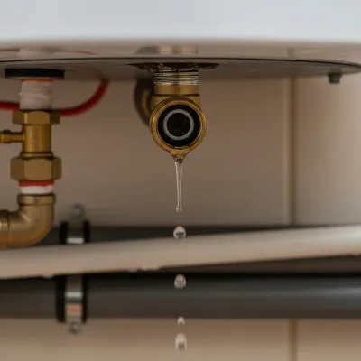 Fuga en el Calentador: Causas, Soluciones y Cuándo Llamar al Fontanero